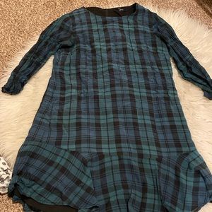 Madewell plaid dress